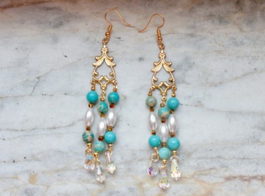 Boucles d'oreilles chandelier