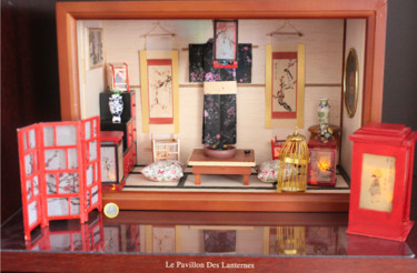 Vitrine miniature - Le Pavillon des lanternes