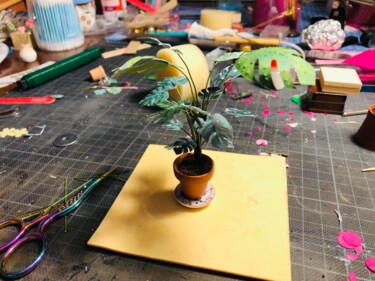 Philodendron miniature échelle 1/12